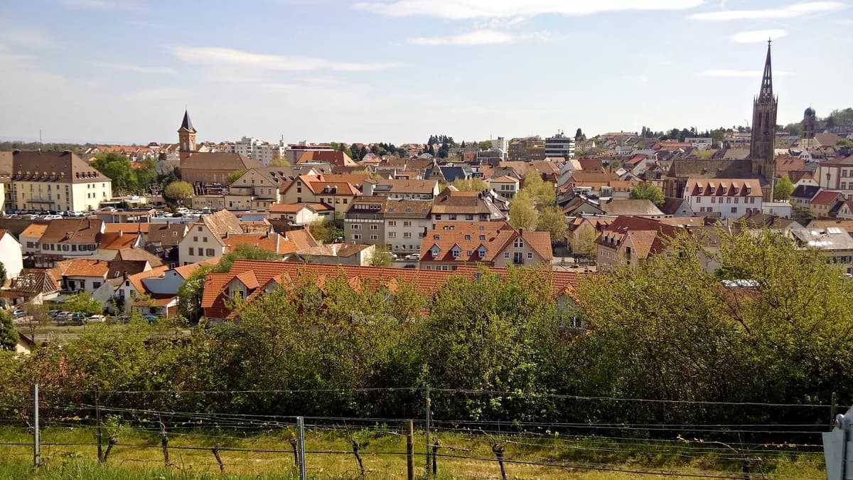 Stadtansicht von Bad Dürkheim