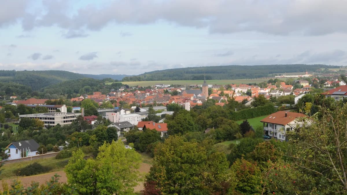 Stadtansicht von Buchen