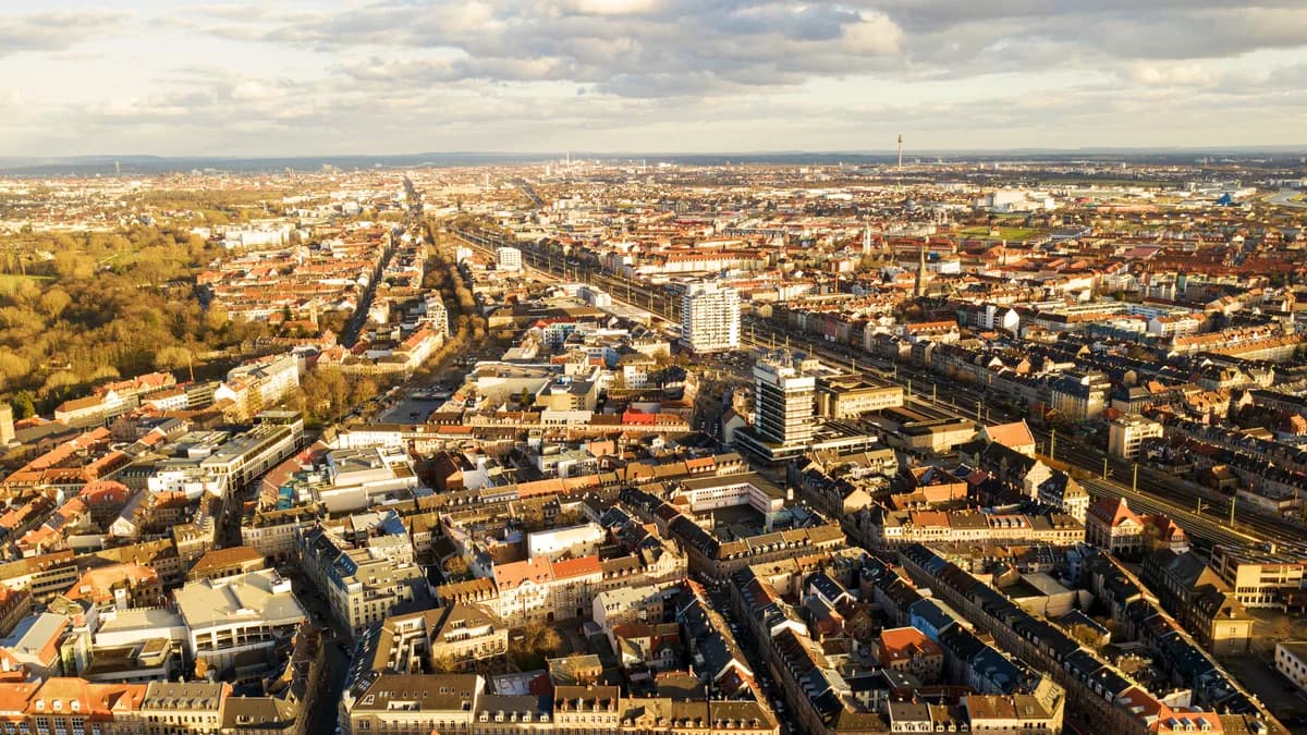 Stadtansicht von Fürth
