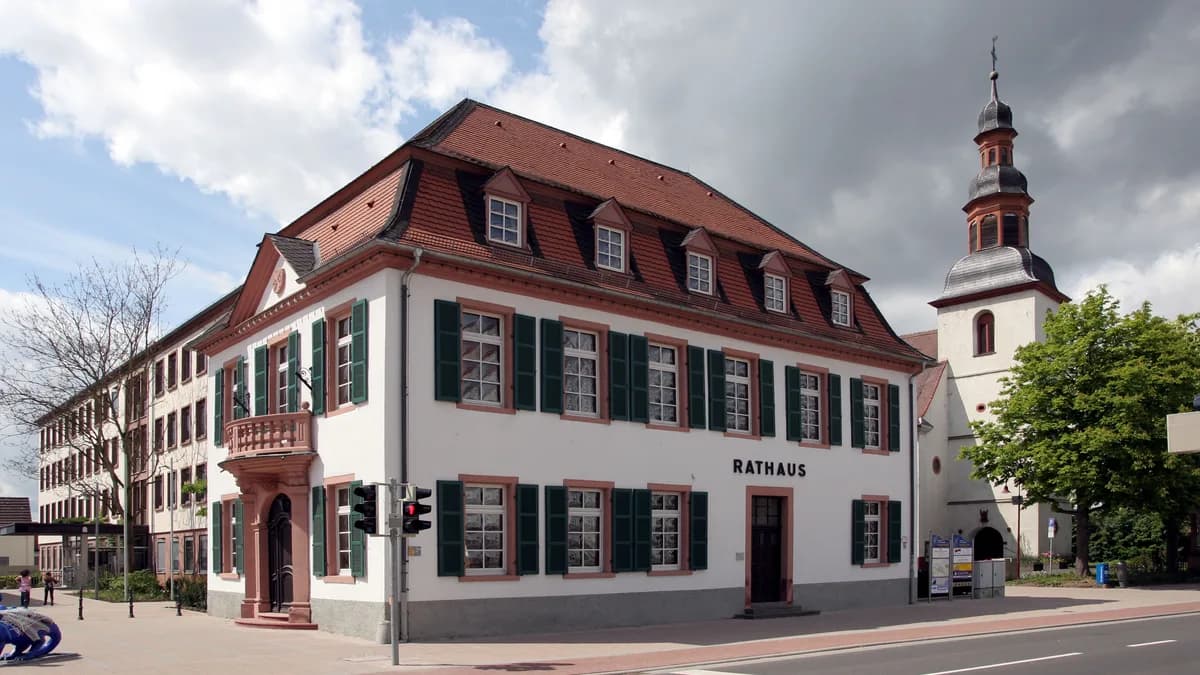 Stadtansicht von Lampertheim