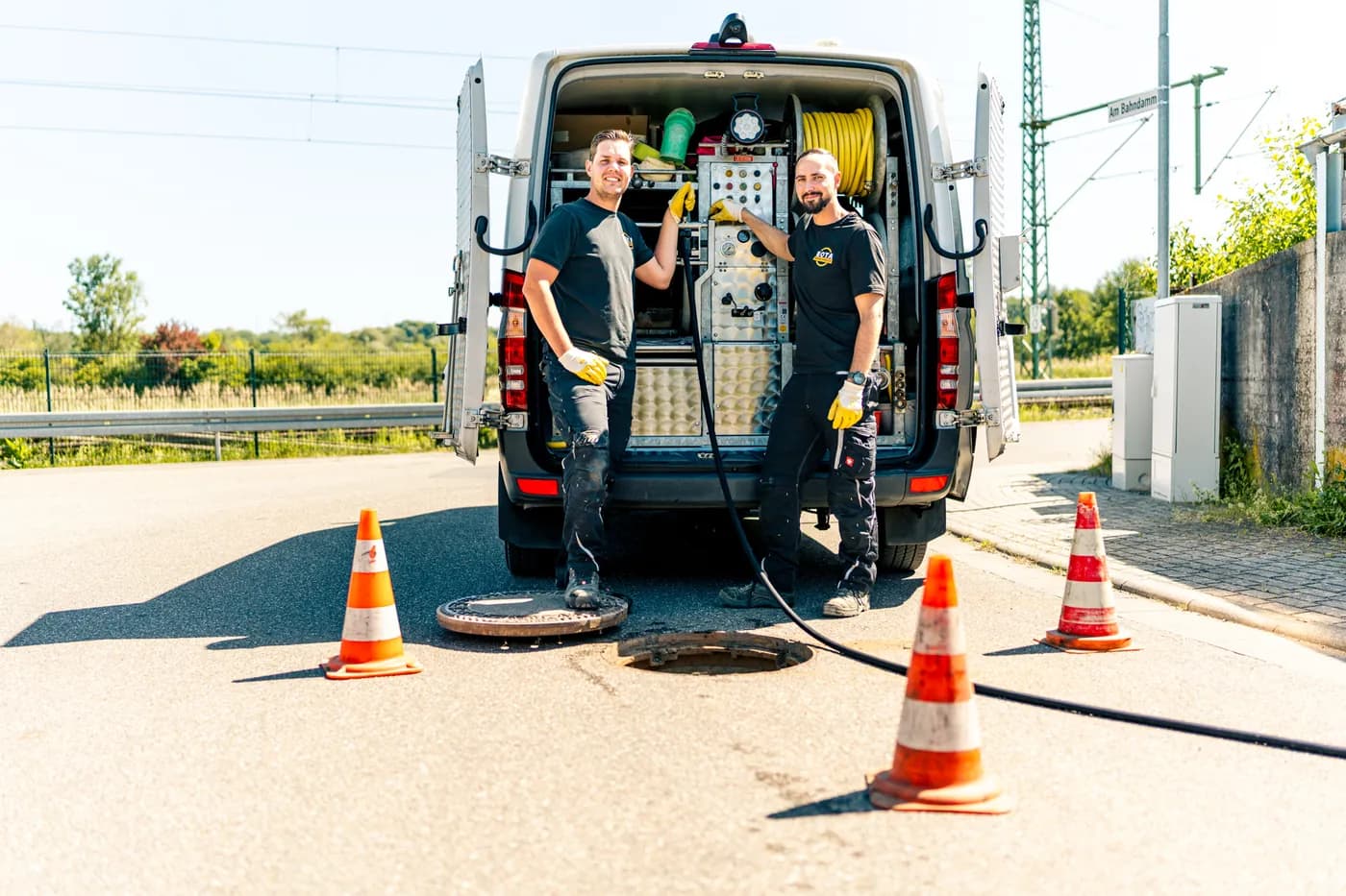 Professionelle Abwassertechnik der Bota-Rohrservice e.K. in Neckargemünd